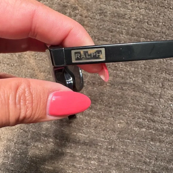 Ralph Lauren Polarized Black Sunglasses - Picture 2 of 5